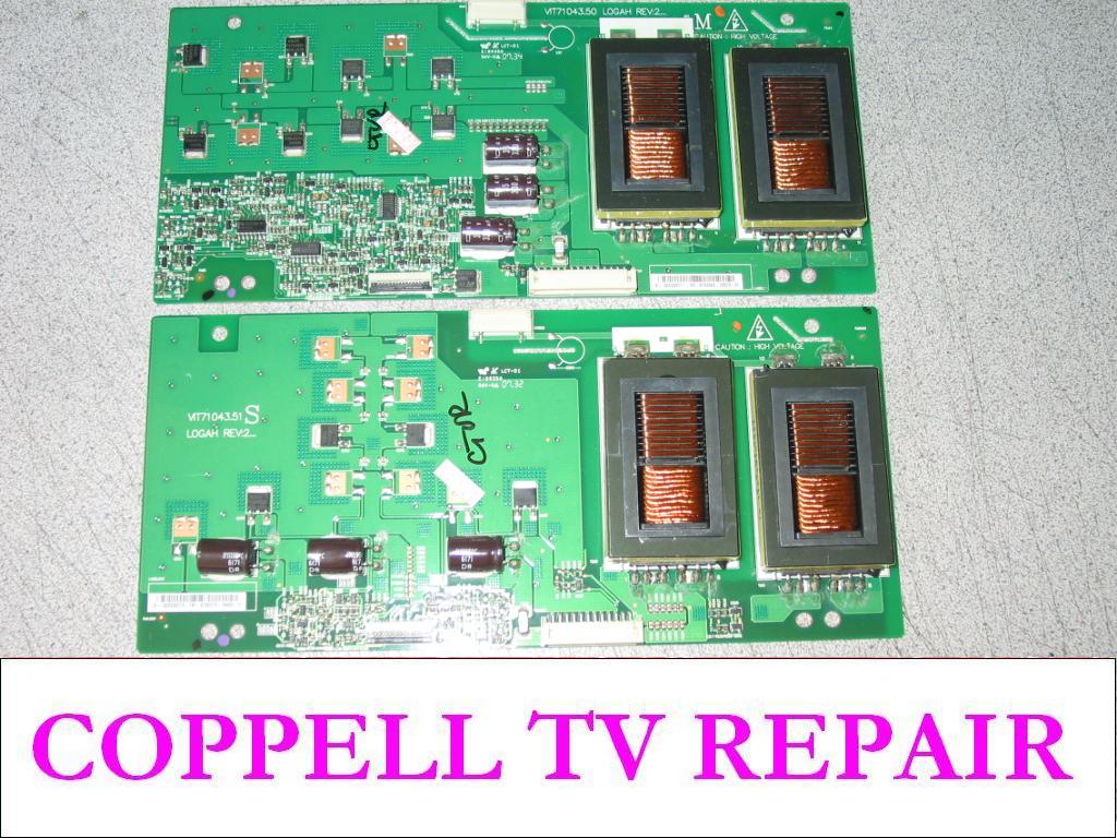 Lg 42lg3000 Za Backlight Inverters Replacement For Dark Screen No Image Problem