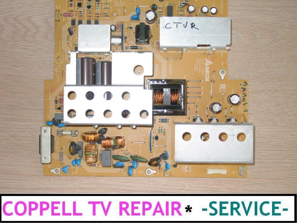 Sharp Aquos LCC3742U power supply repair service for dead, not