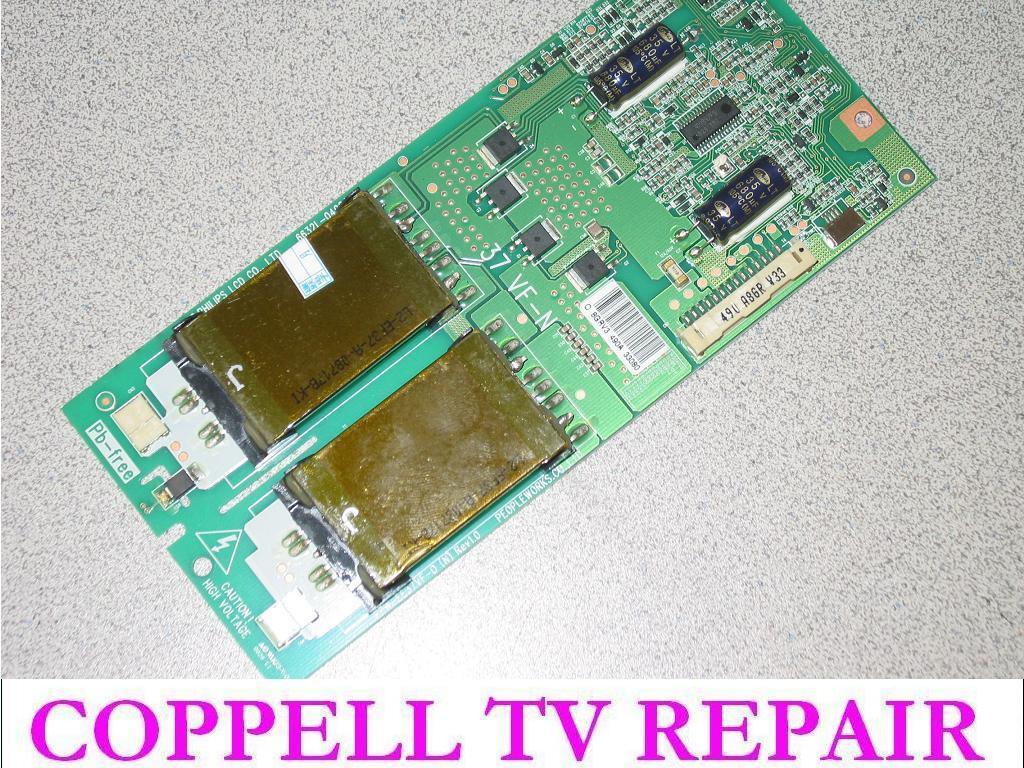 Vizio VO37LFHDTV10A backlight inverter replacement for sound, but no