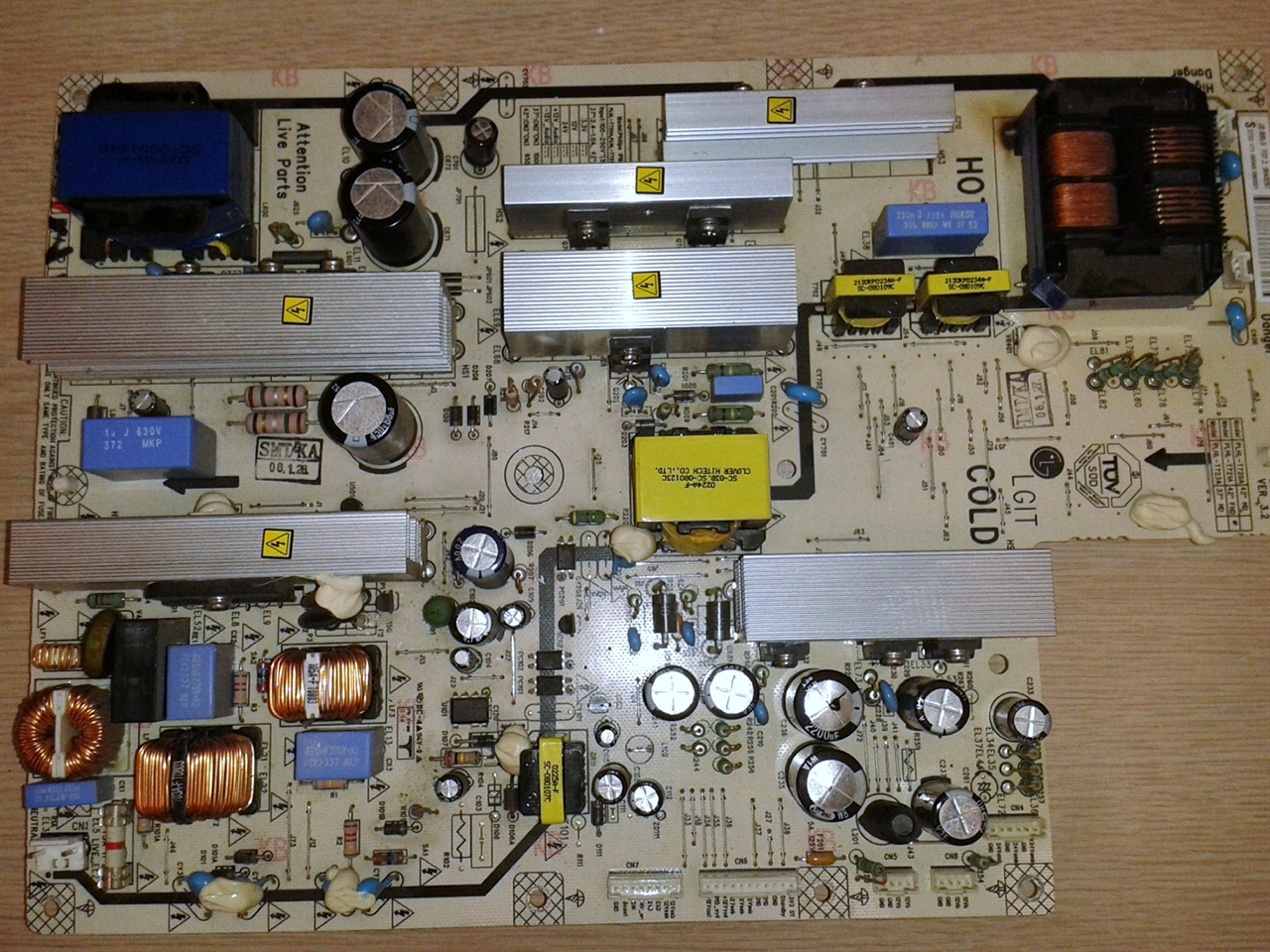 Philips PLHLT720A / 272217100568 / 2300KEG031AF power supply board