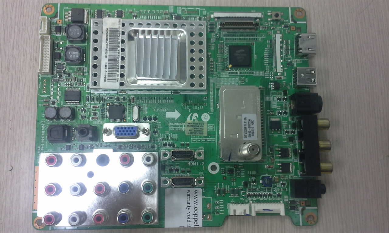 Repair service for Samsung LN40A550P3F / Samsung LN40A550P3FXZA main board causing power cycling