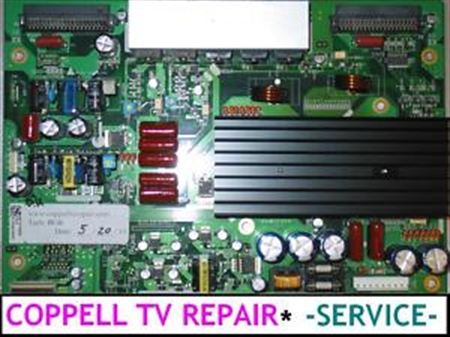 Picture of REPAIR SERVICE HP CPTOH-0602 Y-MAIN / YSUS BOARD - SOUND, BUT NO IMAGE OR FLASHING DISPLAY PROBLEM
