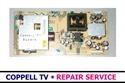 Picture of REPAIR SERVICE FOR SANYO DP32649 POWER SUPPLY BOARD, TV NOT TURNING ON PROBLEM
