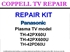 Picture of REPAIR KIT FOR PANASONIC TH-42PX60U / TH-42PX600U / TH-42PD60U - TV DOES NOT POWER ON, DEAD