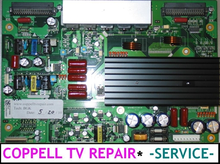 Picture of REPAIR SERVICE FOR NS-42PDP INSIGNIA YSUS BOARD CAUSING BLACK OR FLASHING DISPLAY OR TV FAILING TO POWER ON