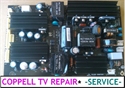 Picture of AKAI LCT32SHA POWER SUPPLY BOARD REPAIR SERVICE - NO POWER OR SHUT OFF