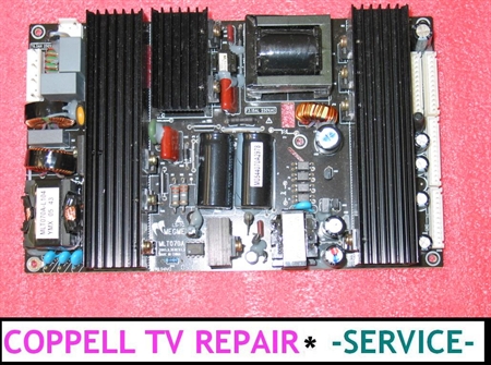 Picture of REPAIR SERVICE FOR POLAROID FLX-3710 POWER SUPPLY MLT070A CAUSING DEAD TV, SLOWLY STARTING OR SHUTTING OFF PROBLEM