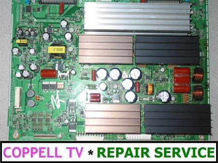 Picture of Repair service for VENTURER PDV28420C YSUS board causing dark screen or TV not powering on problem