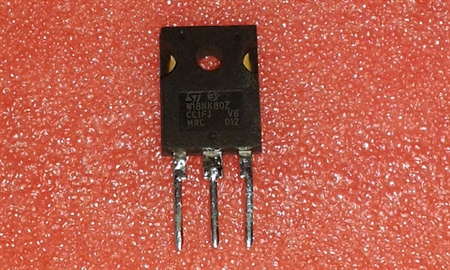 Picture of W18NK80Z STW18NK80Z POWER MOSFET N-CHANNEL 800V 19A BY STMicroelectronics