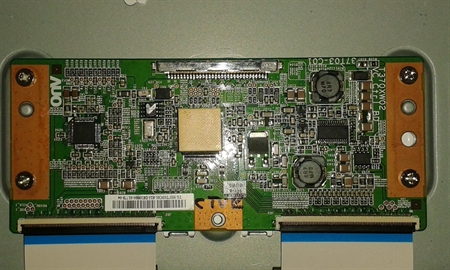 Picture of Repair service for Samsung LN37A450C1DXZA  LN37A450 timing controller / T-CON causing inverse colors and other display problems
