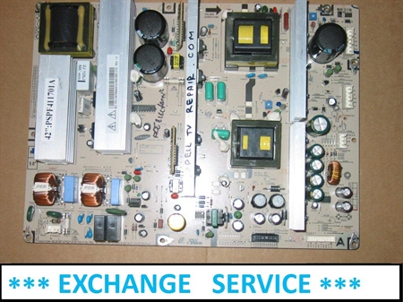 Picture of PSPF531801A SAMSUNG power supply board exchange service, $50 credit for old dud