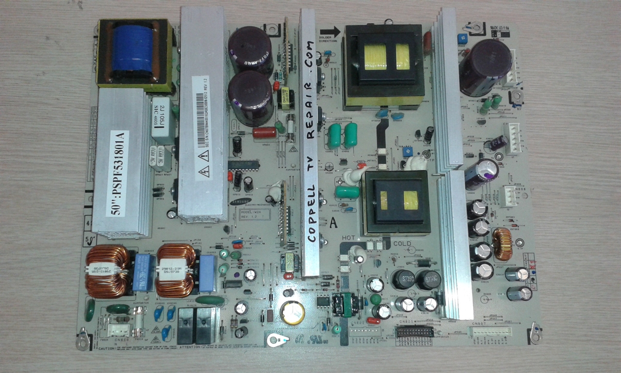 Mail-in Repair Service For Samsung BN44-00162A Power Supply 