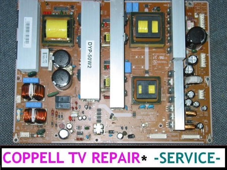 Picture of REPAIR SERVICE FOR SAMSUNG HPT5054X/XAA HP-T5054 TV BEING DEAD OR NOT POWERING ON