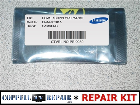 Picture of BN44-00201A SAMSUNG POWER SUPPLY REPAIR KIT FOR TV NOT POWERING ON