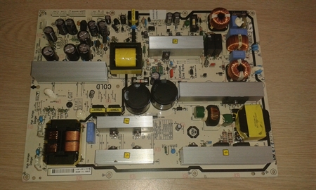 Picture of Philips 47PFL7403D/27 power supply board repair service for dead, smoked or otherwise failing to start TV