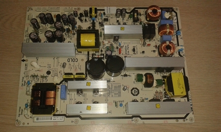 Picture of Philips 47PFL7603D/F7 power supply board repair service for dead, smoked or otherwise failing to start TV