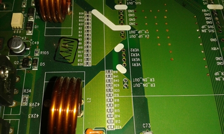 Picture of Bridge / resistor kit for IPM sustain output for 6871QYH953B - set of 3 pcs