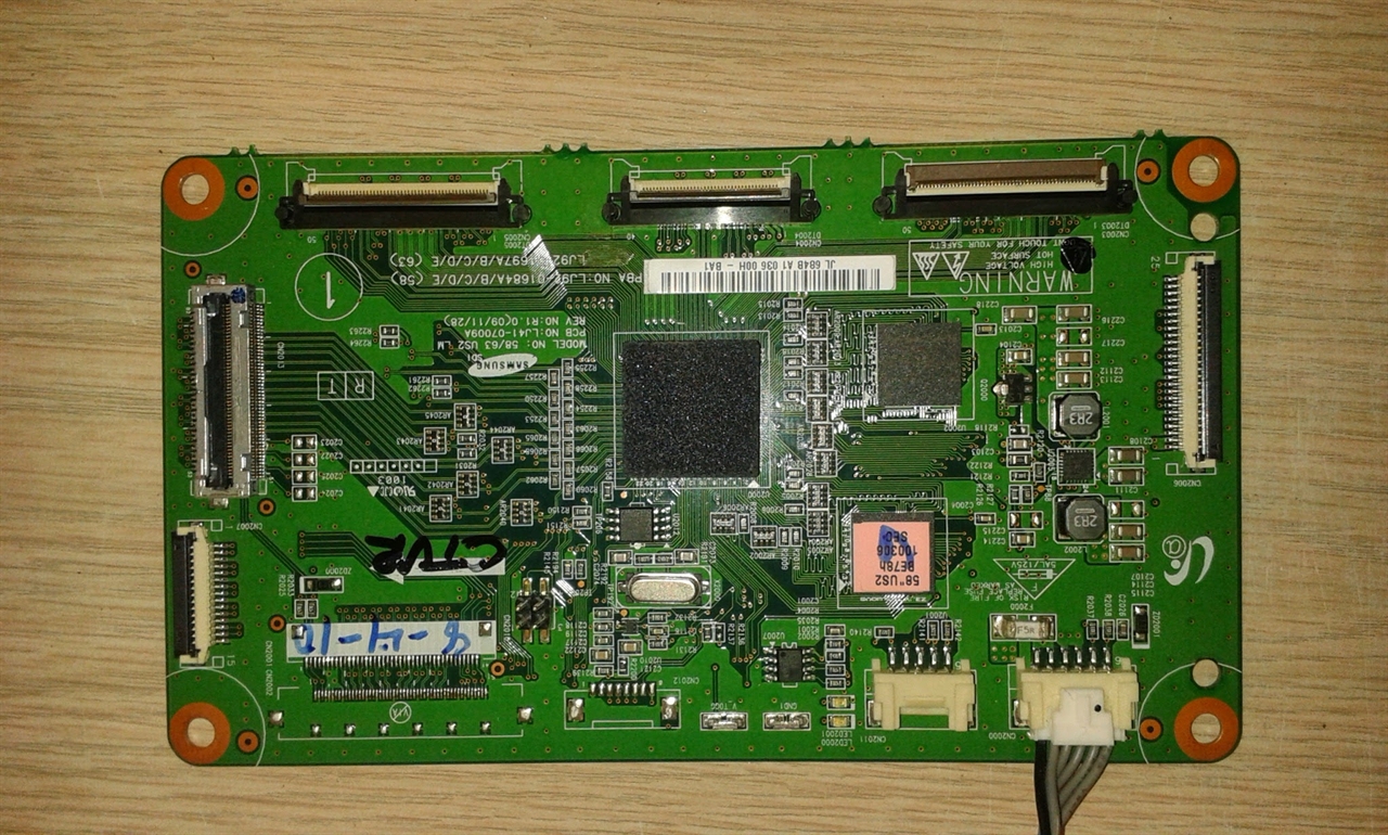 LJ9201684A LJ4107009A plasma main logic board from SAMSUNG