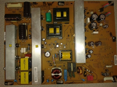 Picture of Repair service for LG 50PJ550 power supply board causing dead or clicking TV