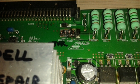 Picture of REPAIR KIT FOR LJ92-01275A / LJ92-01436A / BN96-03360A  Y-MAIN CAUSING DARK DISPLAY, SOUND, BUT NO IMAGE PROBLEM