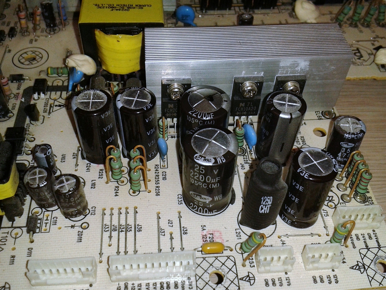 Philips PLHLT720A / 272217100568 / 2300KEG031AF power supply board