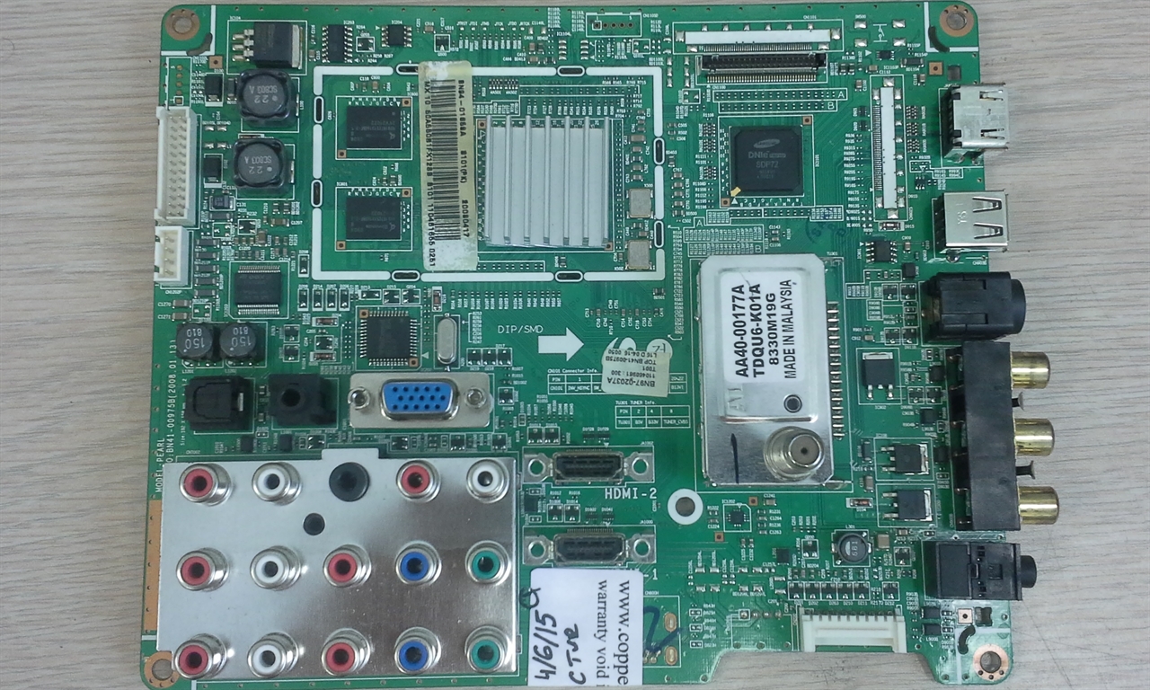 Samsung tv main board repair hot sale