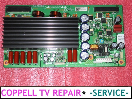 Picture of Repair service for LG 42PC1DA ZSUS board - faint, dark image or no image problem