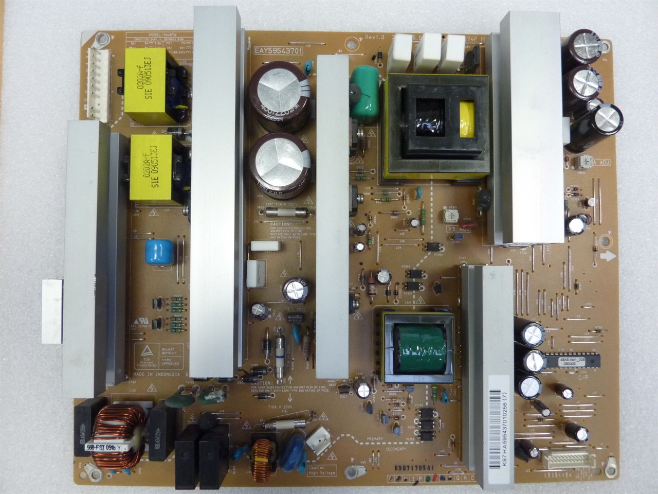 Repair service for LG PSC10274E M / PSC10274D M power supply board