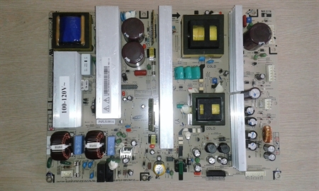 Picture of Repair service for Samsung BN44-00188A / PSPL411701A power supply board causing dead or clicking on and off plasma TV