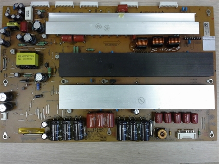 Picture of Repair service for LG 60PV250-UB plasma TV YSUS board causing solarized image, no image, failing to start or shutting down TV