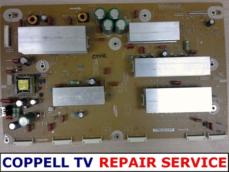 Picture of Repair service for Samsung PN60E535A3FXZA Y-Main board causing sound, but no image or not starting up TV