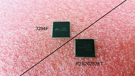 Picture of 2A20282A / 3294F output buffer IC for Hitachi plasma TV SU SD boards