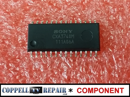 Picture of CXA3740M Sony PWM / PFC driver IC (Sony KDL-55BX520 APS-311 and others)