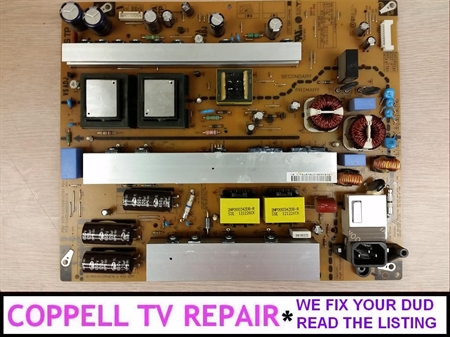 Picture of Repair service for LG 60PN5300-UF power supply board causing dead TV or other problems