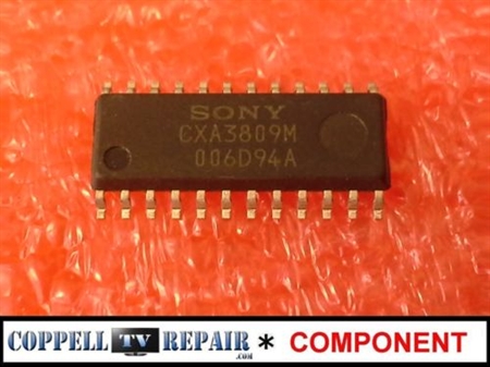 Picture of CXA3809M Sony PWM / PFC controller IC (APS-254 for Sony KDL-40EX400, KDL-40EX500 etc.)