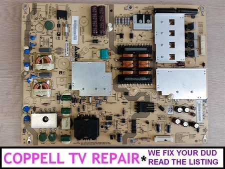 Picture of Repair service for SHARP LC-60LE632U power supply board causing totally dead TV, no standby or failing to start etc.
