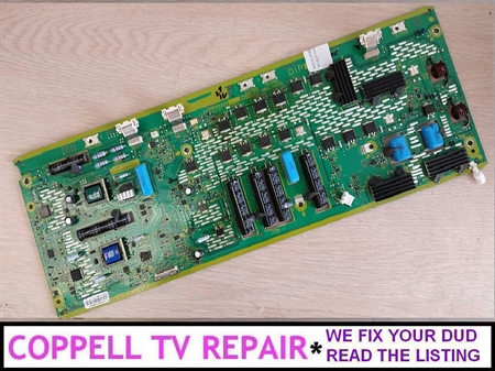 Picture of Repair service for Panasonic TC-P55VT30 plasma TV failed SC board - 7 blinks LED failure code or other