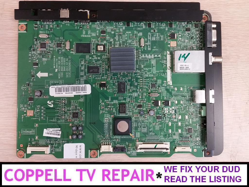 Repair service for BN4101605A / BN4101605B based Samsung plasma TV