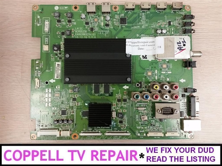 Picture of Repair service for LG 55LW6500-UA main board EBT61805205 / 61805205 - dead TV, stuck on logo, no HDMI, no image, no sound etc.