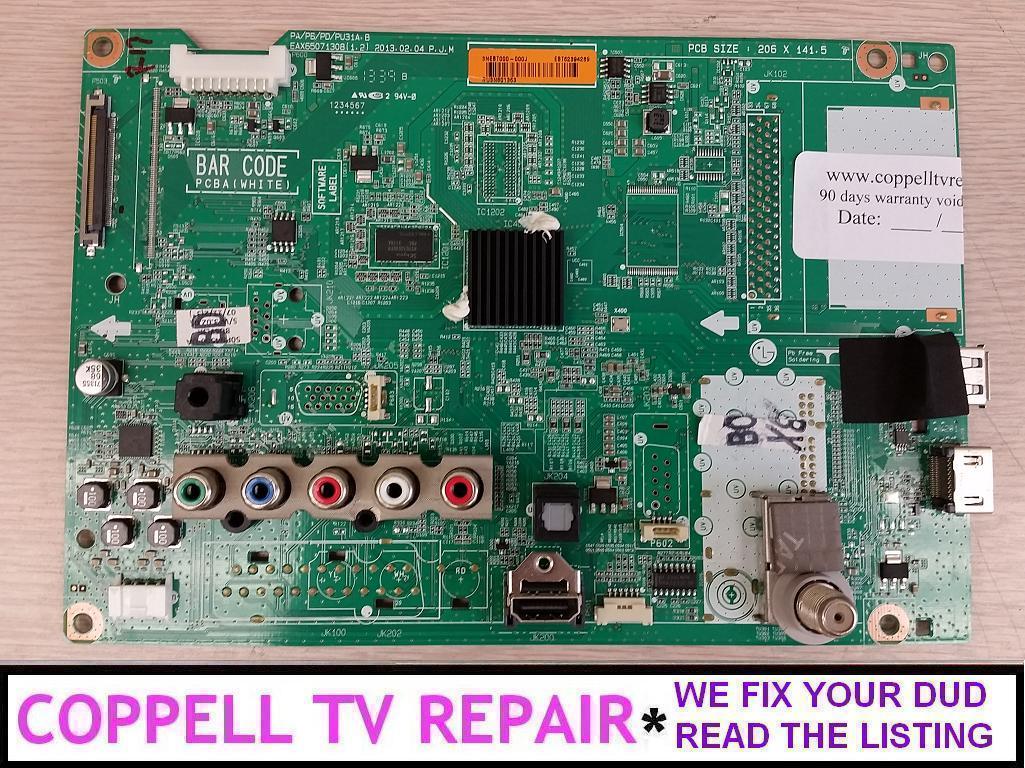 EBT62394289 62394289 main board repair service from LG 50PN4500