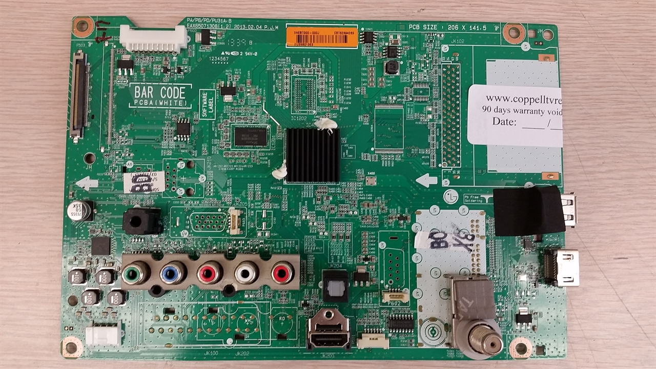 Lg tv main board repair clearance