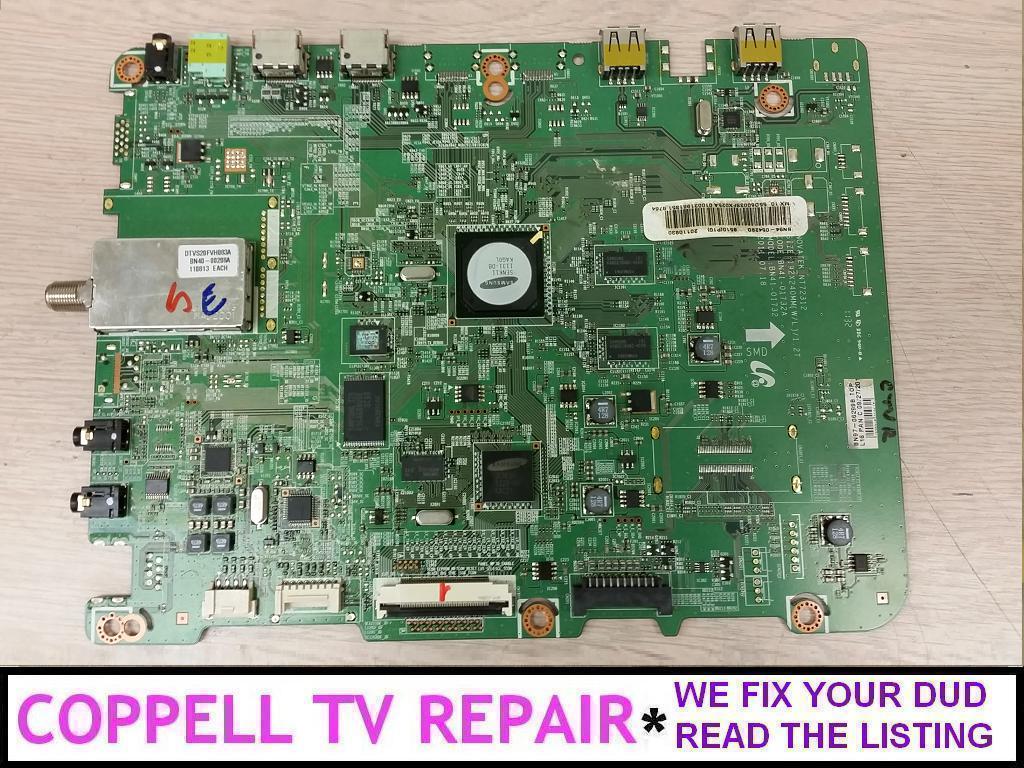 Repair service for Samsung UN55D6003SFXZA main board BN9405429D / BN9706299B causing power