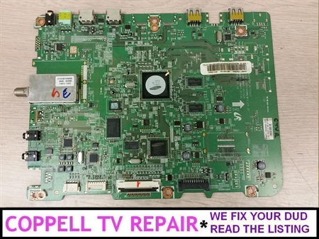 Picture of Repair service for Samsung UN55D6005SFXZA main board BN94-05656X / BN97-06299B causing power cycling, bricked TV, hanging after splash logo etc.