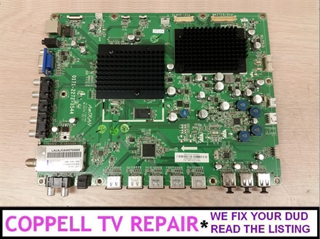 Picture of Repair service for Vizio XVT3D650SV main board 3665-0012-0150 / 3665-0012-0395 / 0171-2272-3544  - dead , blinking endlessly, lacking HDMI, sound or other problem