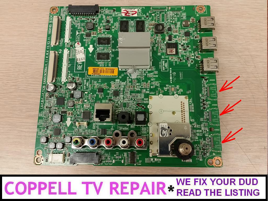 42LB6300UQ main board EBT62957305 HDMI port repair service Coppell