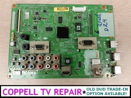 Picture of Main board EBT62146301 for LG 60PA5500-UG.AUSLLHR - upgraded, tested, $60 credit for old dud