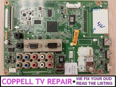 Picture of Repair service for EAX64280504 and EAX64280504 based main boards for LG 50PA and 60PA plasma TV models