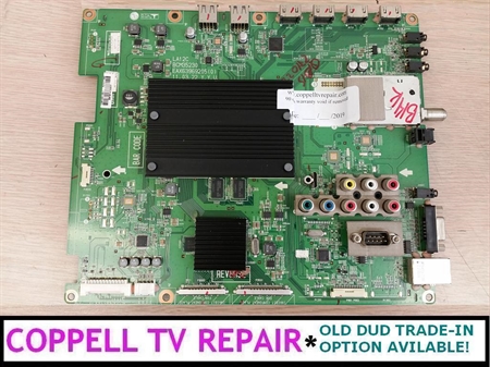 Picture of LG 47LW5600-UA main board EBU61283702 / 61283702 / EBR61276002 / EBR73145901 - serviced, tested, $60 credit for old dud