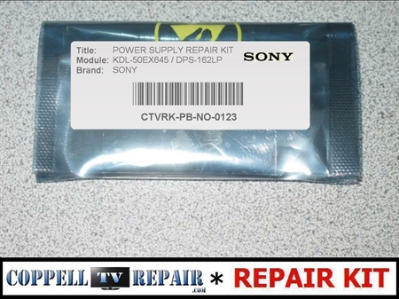 Picture of Repair kit for Sony KDL-50EX645 power supply SUPPLY 1-895-316-11 / DPS-162LP - 6 blinks LED error code