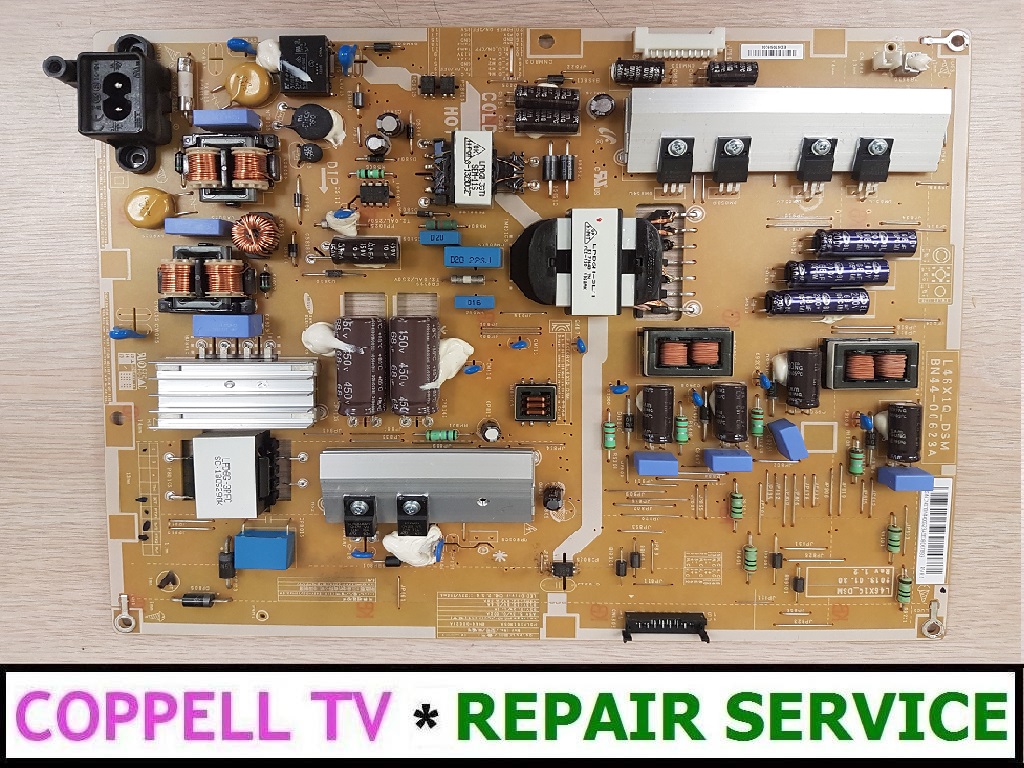 Repair service for BN4400623A / BN4400623D / PSLF161X05A power supply board for Samsung